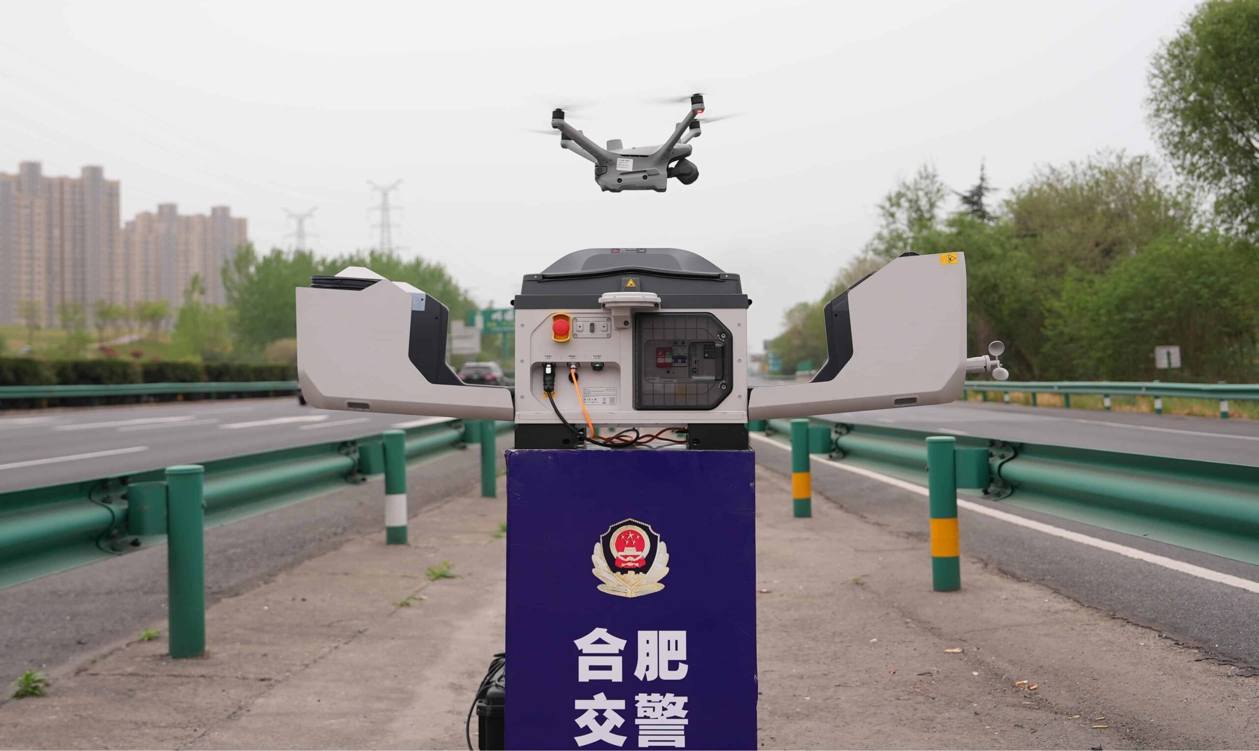 秒级出警!合肥“空中之翼”助阵交管一线 护航平安出行路