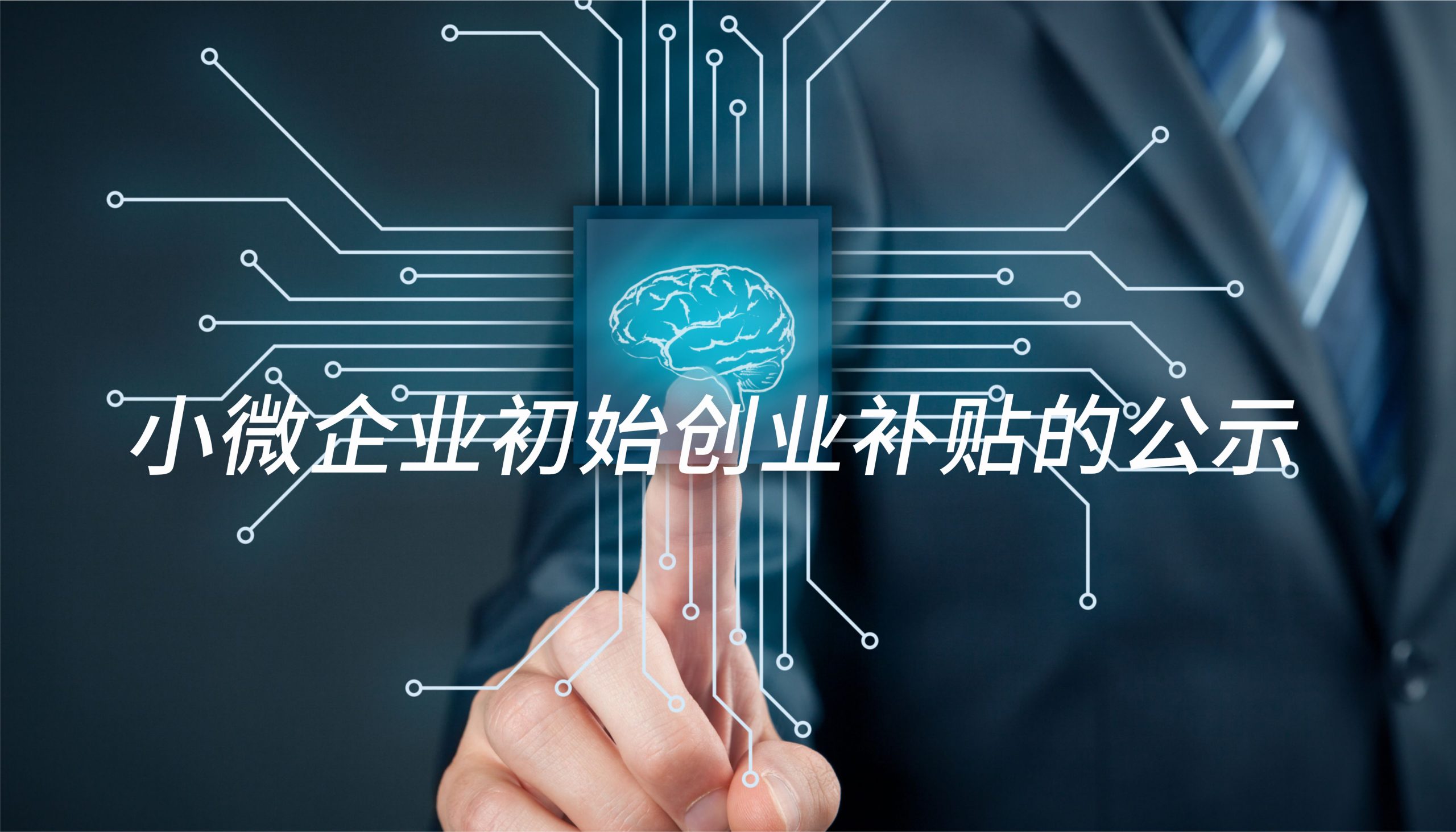 关于小微企业初始创业补贴的公示