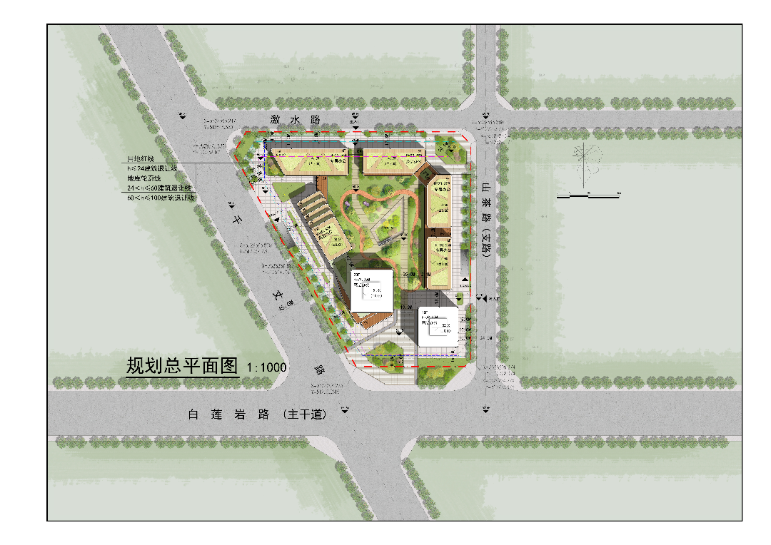 蜀山高科数字经济示范园项目总图