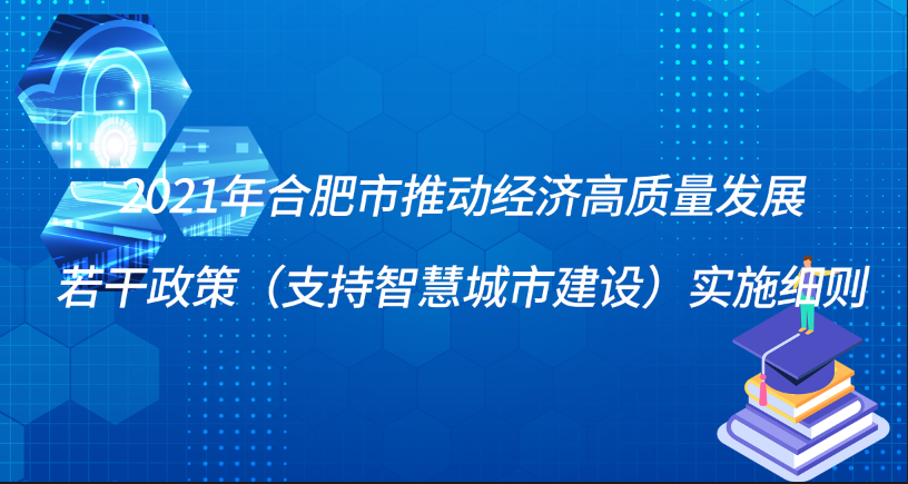 2021年合肥市推动经济高质量发展若干政策（支持智慧城市建设） 实施细则