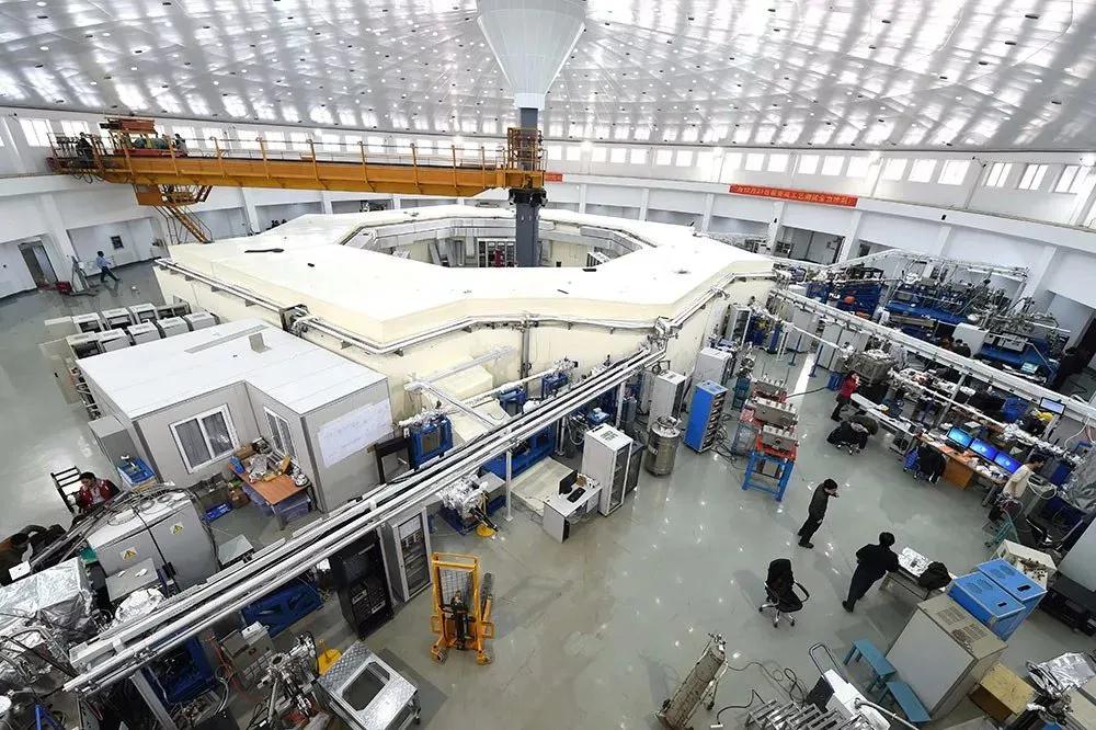 被称为二代光源的合肥国家同步辐射实验室