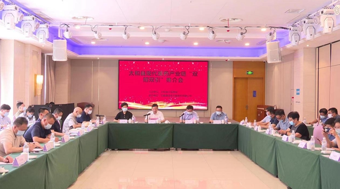 阜阳太和县举办现代医药产业链“双招双引”推介会