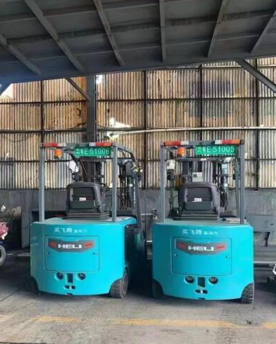 “皖产”氢能叉车正式投入使用