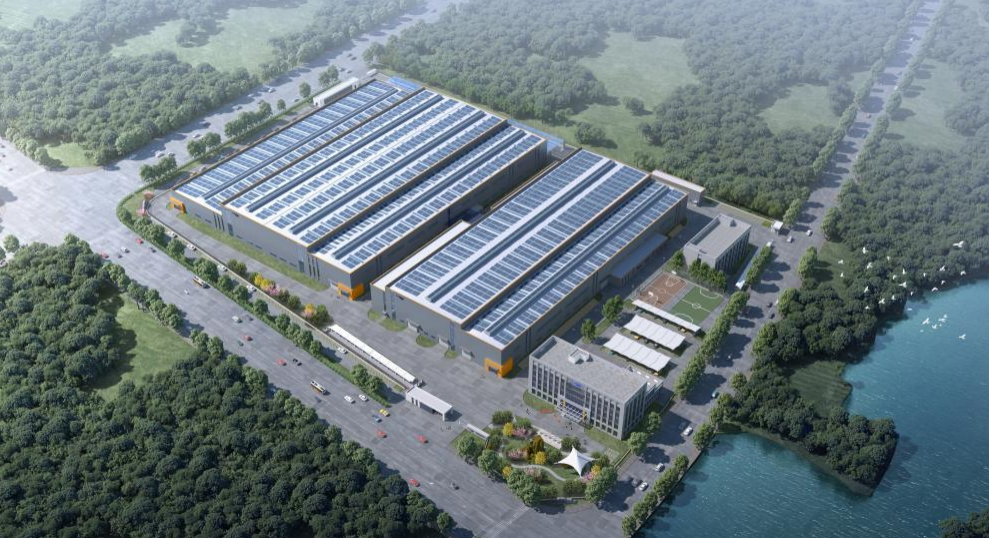 芜湖瑞鹄浩博新能源汽车精密成形装备及轻量化制件项目效果图