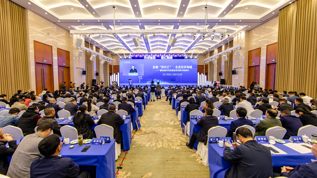 安徽“双创汇”活动走进安庆桐城暨桐城市科技赋能高质量发展峰会成功举办