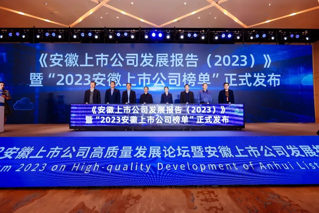 2023安徽上市公司榜单