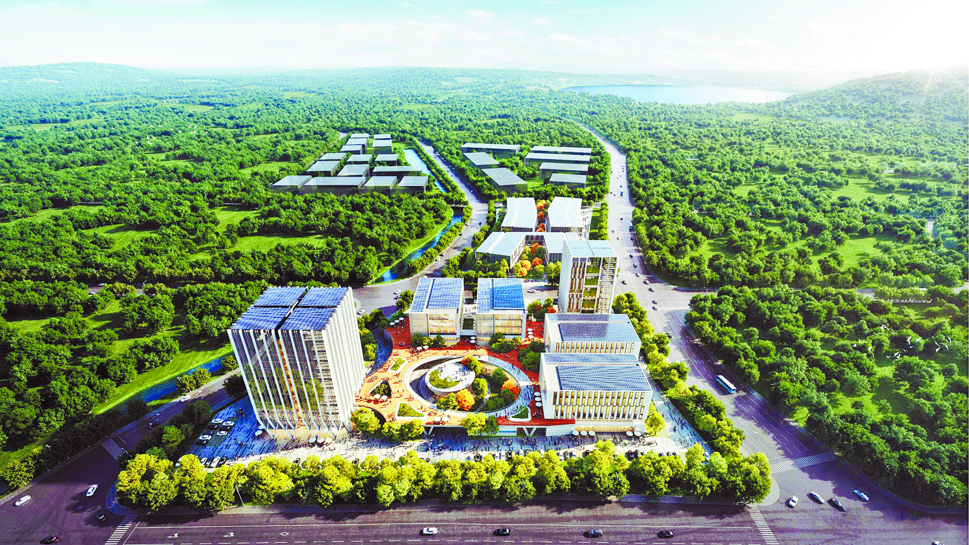 向山EOD项目首个产业导入项目正式签约