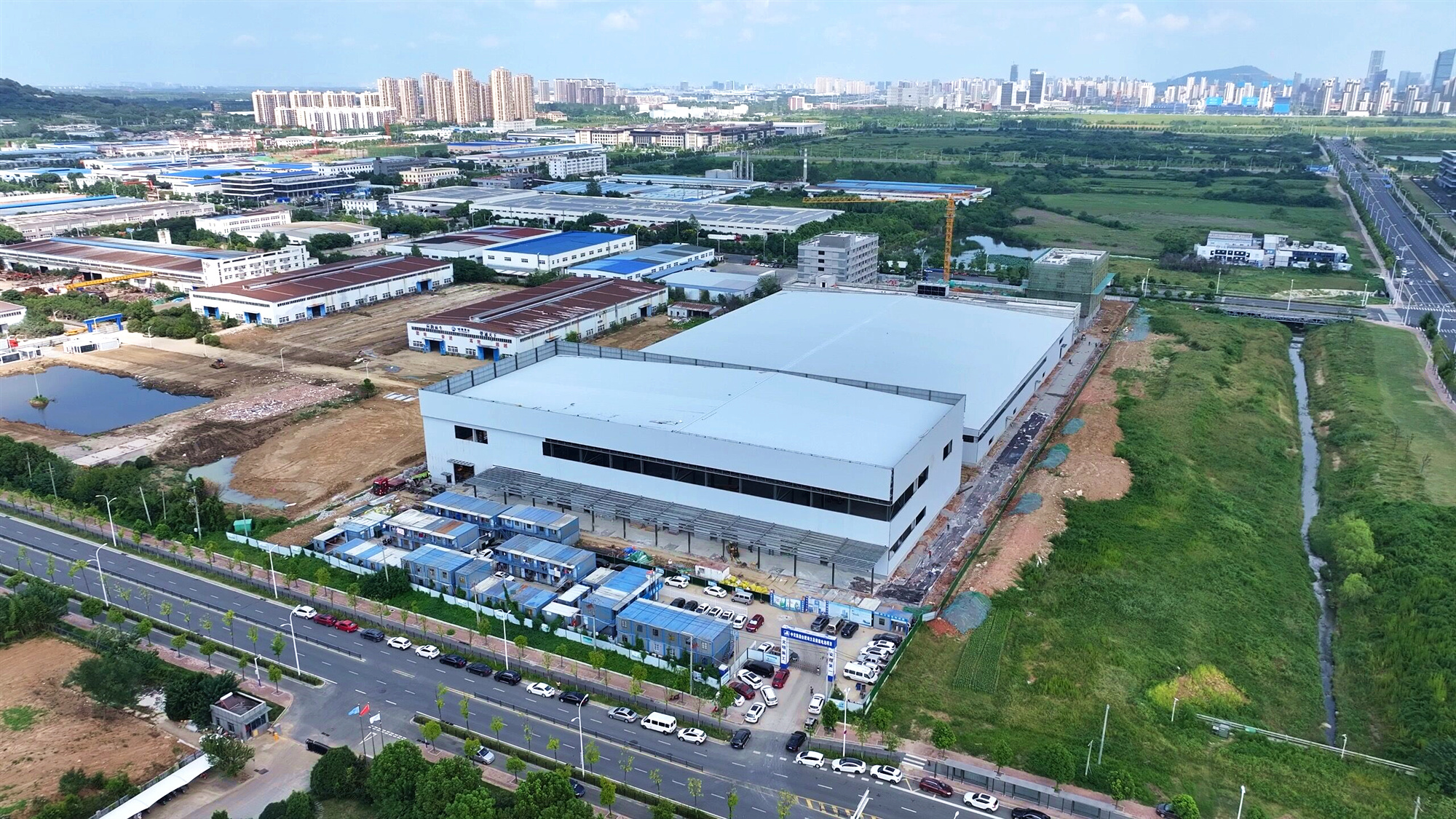 合肥中贝新能源总部计划月底竣工投产