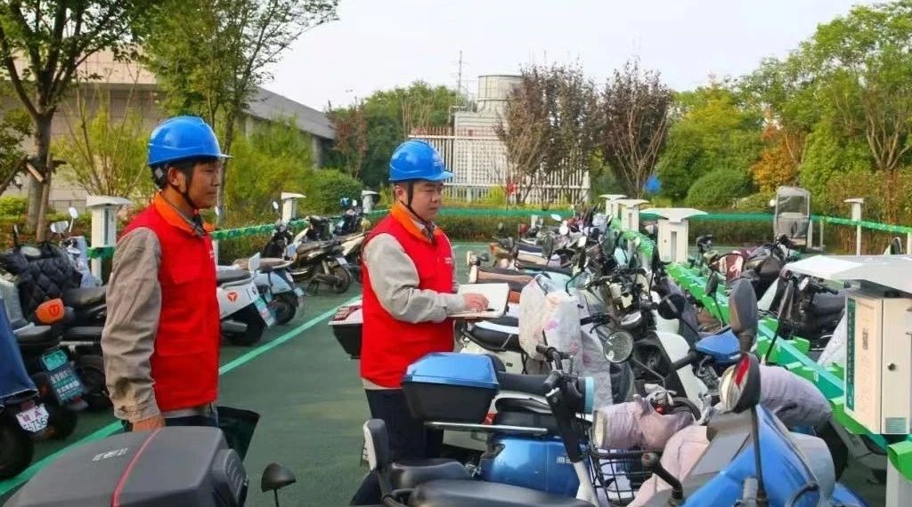 安徽省最大的公共交通配套电动自行车充电站正式投运