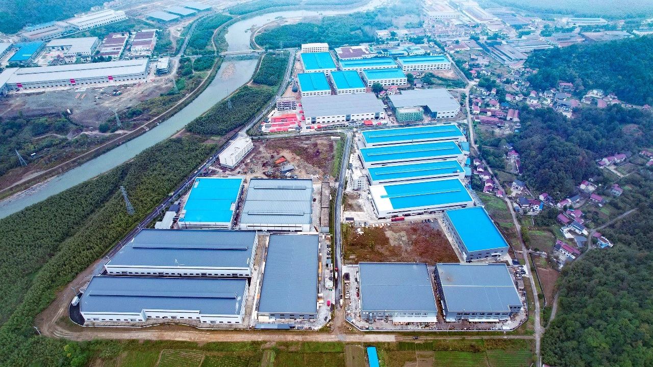 宁国市东津特色产业园中溪片区8个重点项目顺利开工