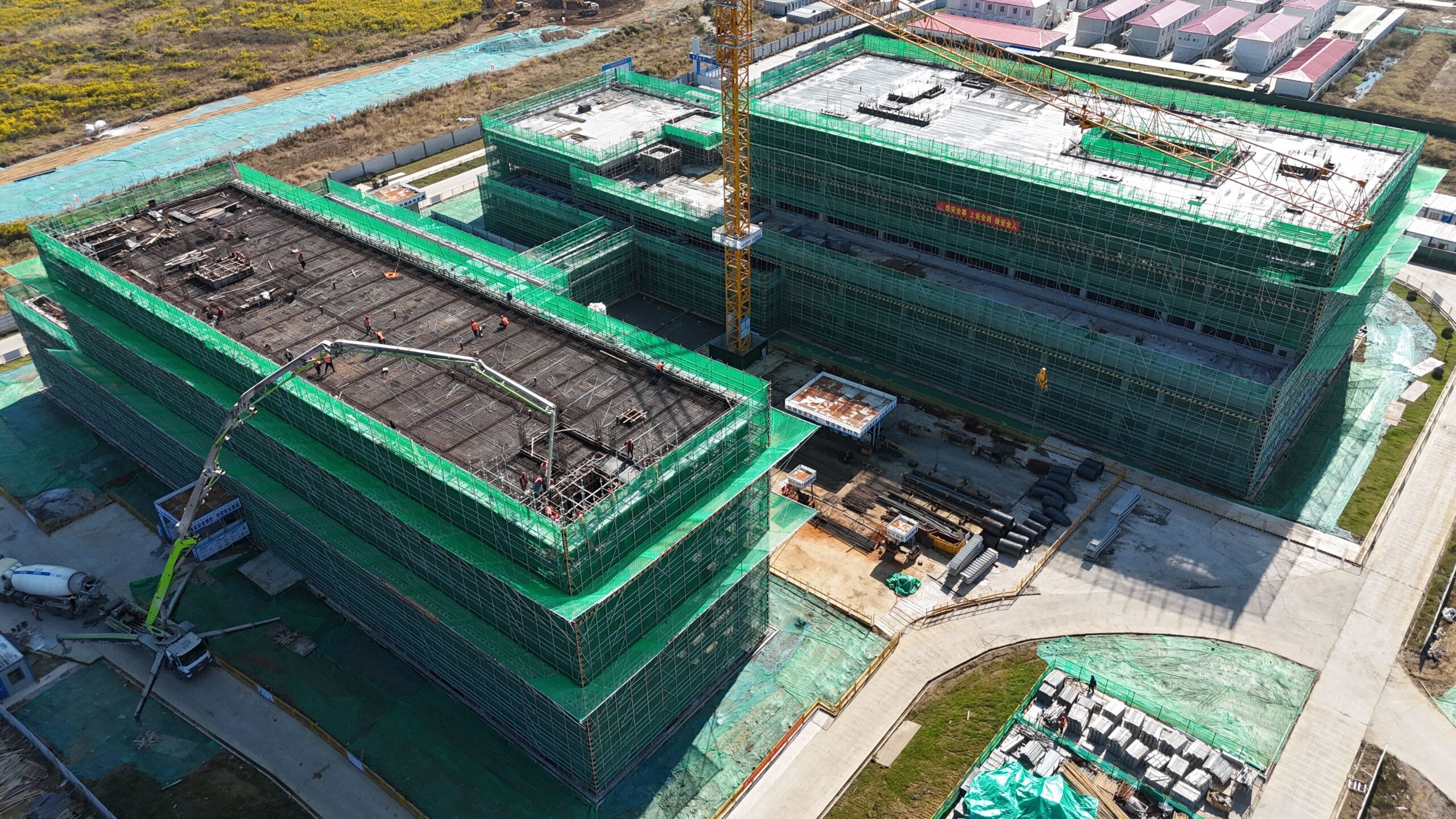 合肥先进光源配套工程主体结构全面封顶