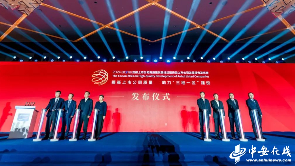 全国第七，安徽上市公司加速跑