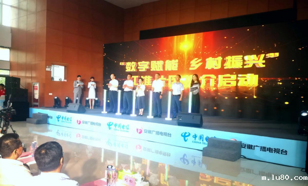 “数字赋能 乡村振兴”江淮片区推介行动在淮南毛集启动