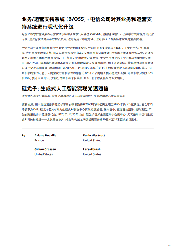 2025科技、传媒和电信行业预测