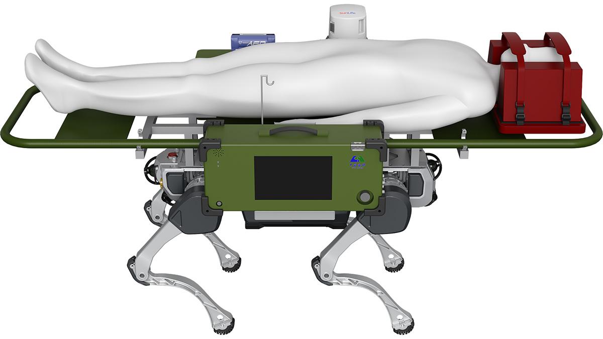 全球首款“急救机器人”“急救转运机器人”正式亮相