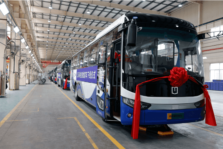 首批“马鞍山造”醇氢新能源客车正式下线！