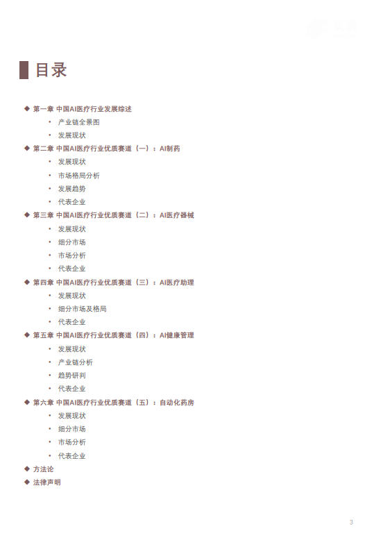 中国AI医疗行业白皮书