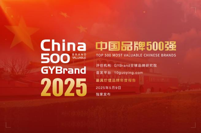 2025中国最具价值品牌500强排行榜