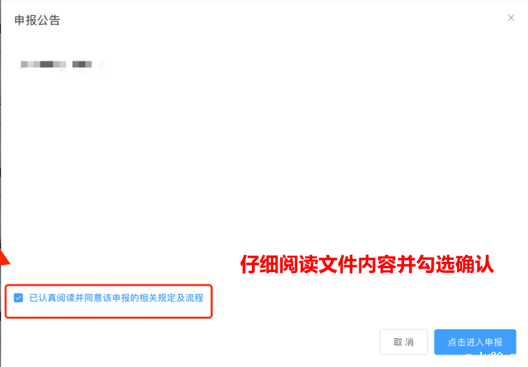 线上申报操作流程