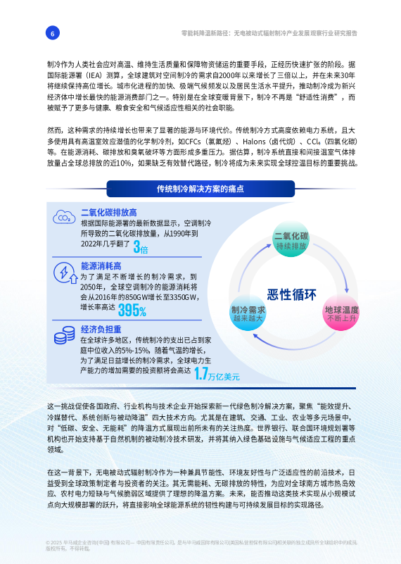 无电被动式辐射制冷产业发展观察行业研究报告