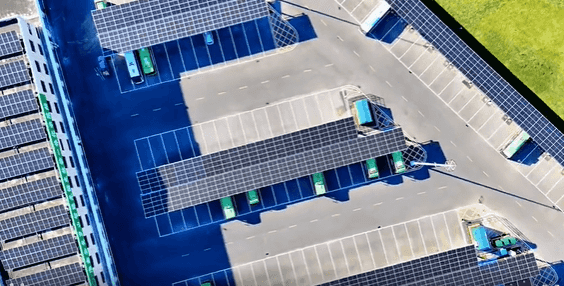 淮南首座“光储充放检”五位一体智慧能源站启用