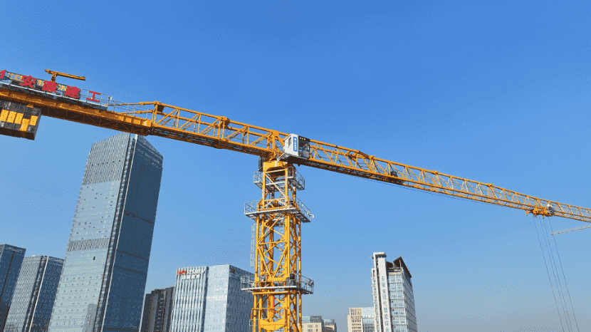 安徽首台“无人驾驶”塔吊在中国科大科技商学院项目率先启用