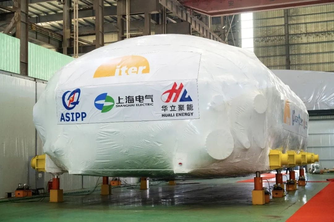 ITER新进展！磁体冷态测试杜瓦（MCTB）在合肥竣工交付