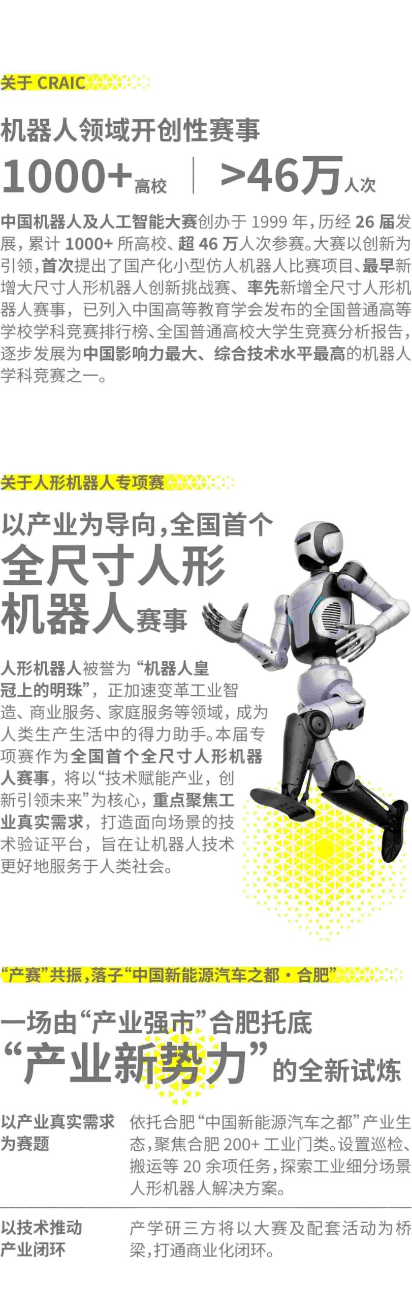 亮点抢先看！全国热门人形机器人即将集结合肥