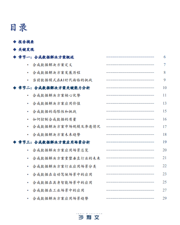 2025年中国合成数据解决方案发展洞察