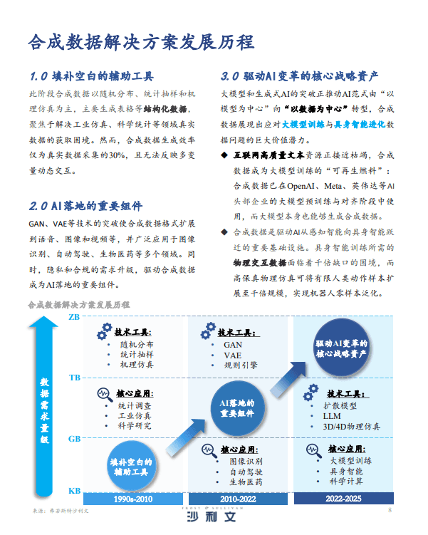 2025年中国合成数据解决方案发展洞察