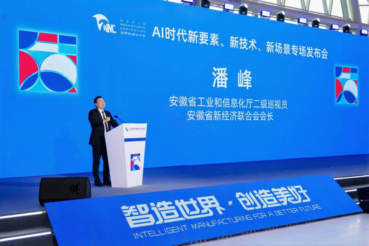 安徽省工业和信息化厅二级巡视员、安徽省新经济联合会会长潘峰