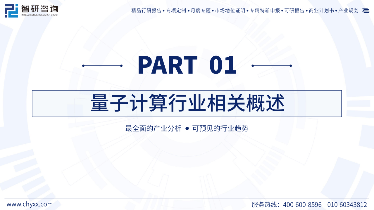 2025年中国量子计算产业市场现状及发展前景研究报告