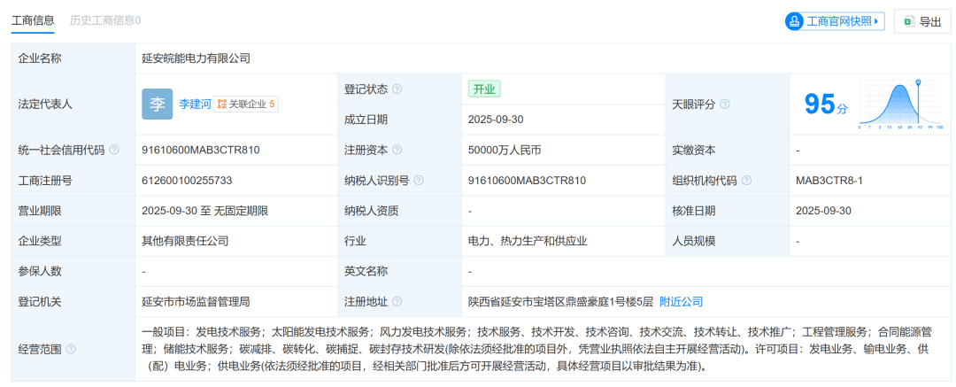 三家能源皖企在延安牵手落子